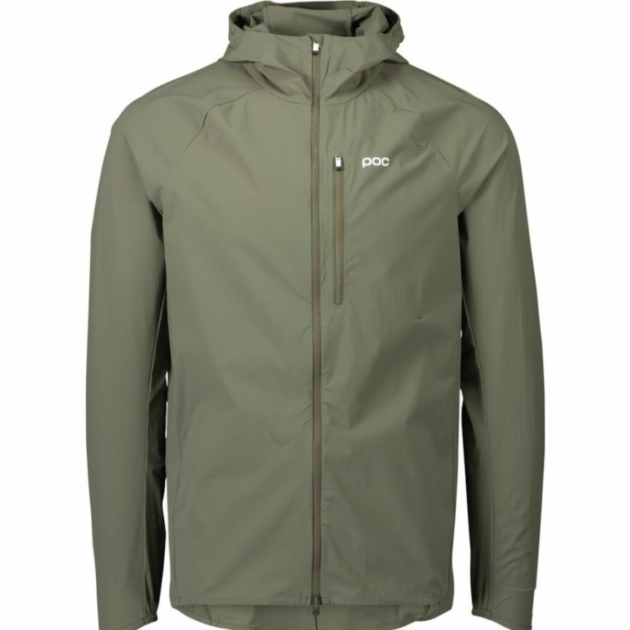 Clothing * | Poc Motion Wind Jacket Epidote Green Glamor Model ...