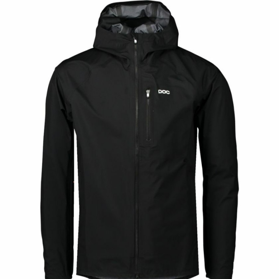 Clothing * | Poc Motion Rain Jacket Uranium Black Cheap Online