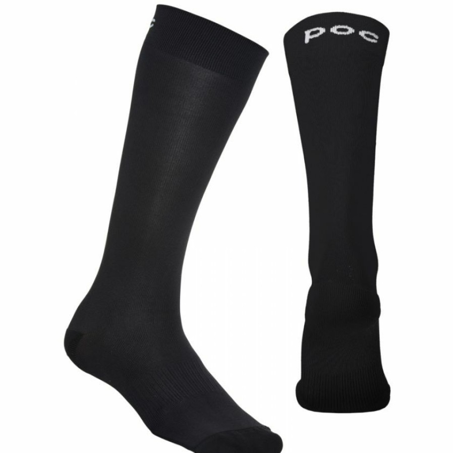 Clothing * | Poc Essential Full Length Socks Uranium Black 2022 Online Sales