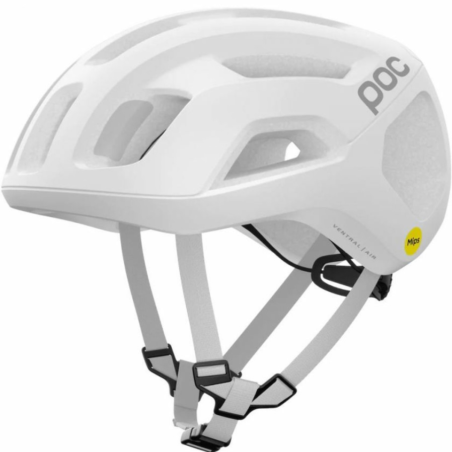 Helmets * | Poc Ventral Air Mips Road Helmet Hydrogen White Matte Reasonable Price