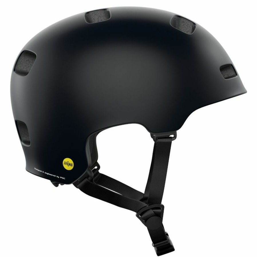 Helmets * | Poc Crane Mips Commuter/Dj Helmet Matte Black Cheap Online