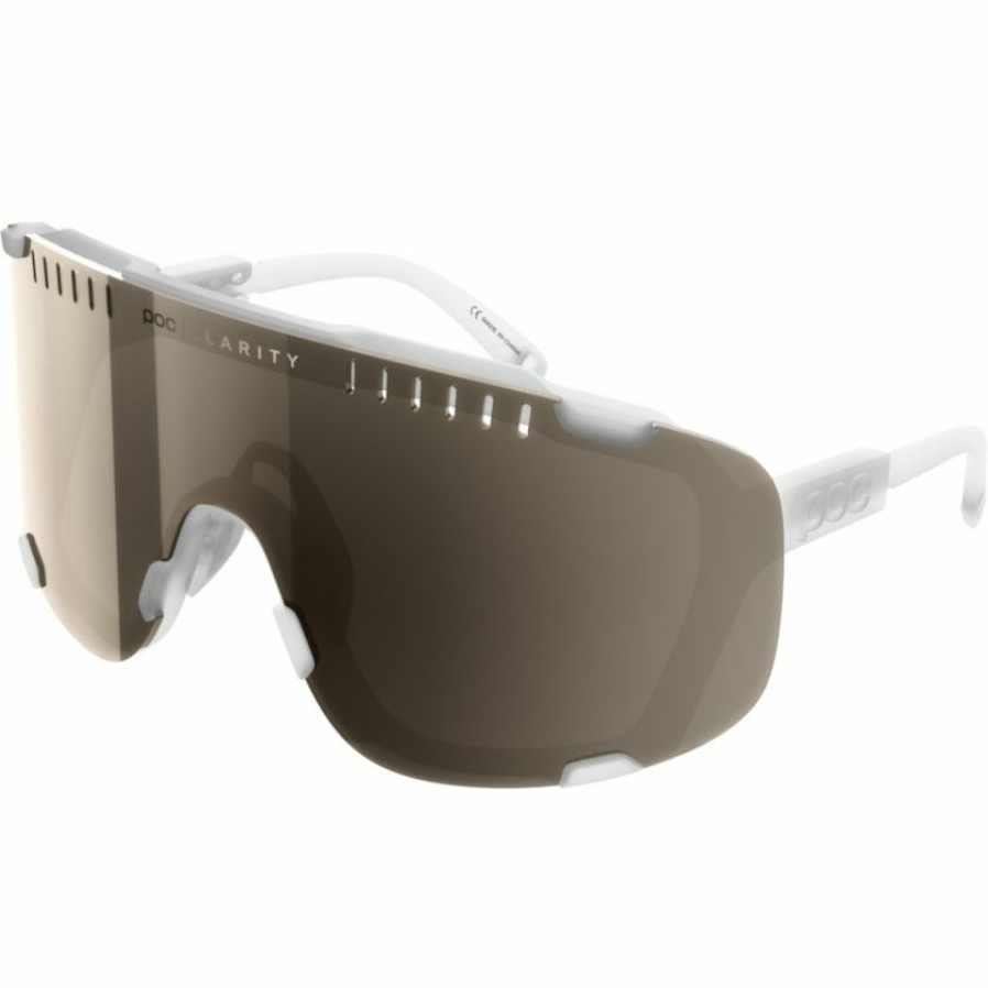 Accessories * | Poc Devour Sunglasses Transparent Crystal (Brown Silver Mirror Lens) Quick Delivery