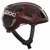 Helmets * | Poc Octal Mips Road Helmet Garnet Red Matte Low Price