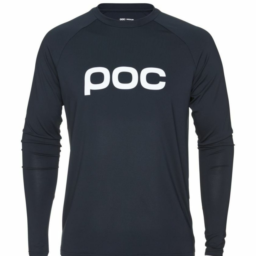 Clothing * | Poc Reform Ls Enduro Jersey Uranium Black 2022 Cheap Online