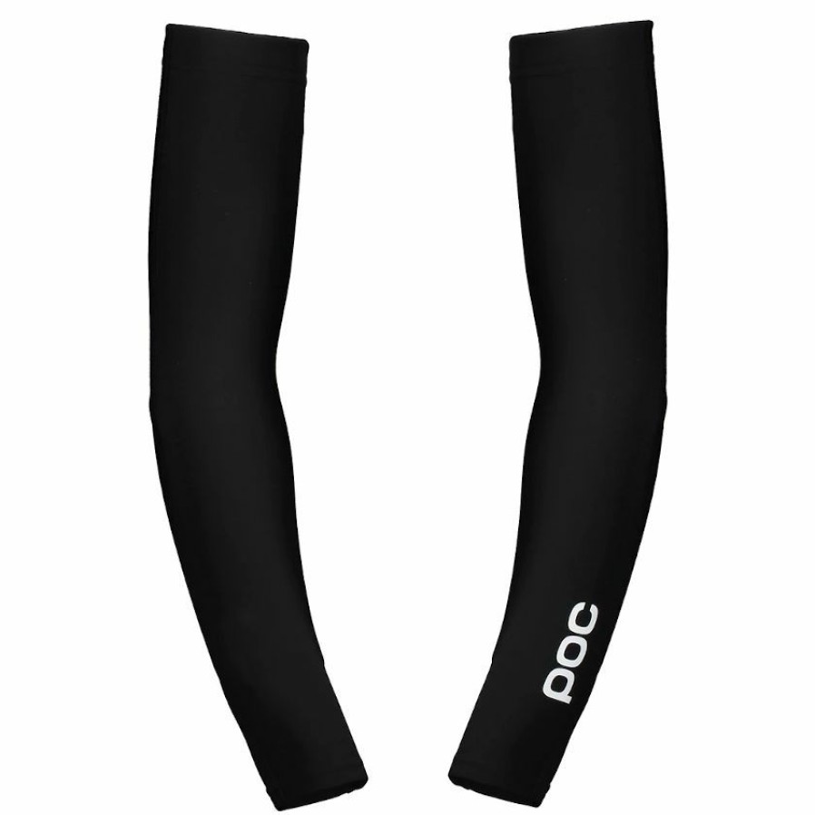 Accessories * | Poc Thermal Sleeves Arm Warmers Uranium Black Promotions