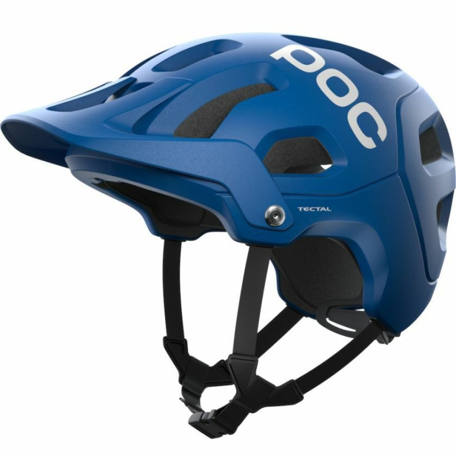 Helmets * | Poc Tectal Mtb Helmet Opal Blue Metallic/Matte Outlet