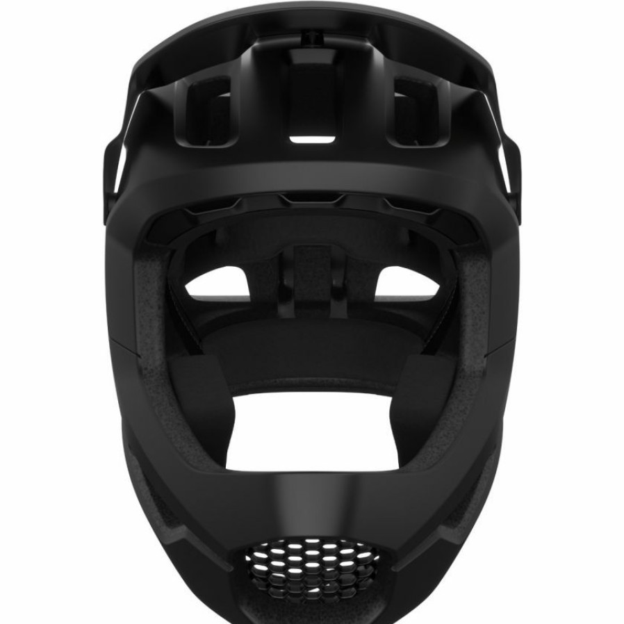 Accessories * | Poc Otocon Full Face Mtb Helmet Matte Uranium Black Clearance