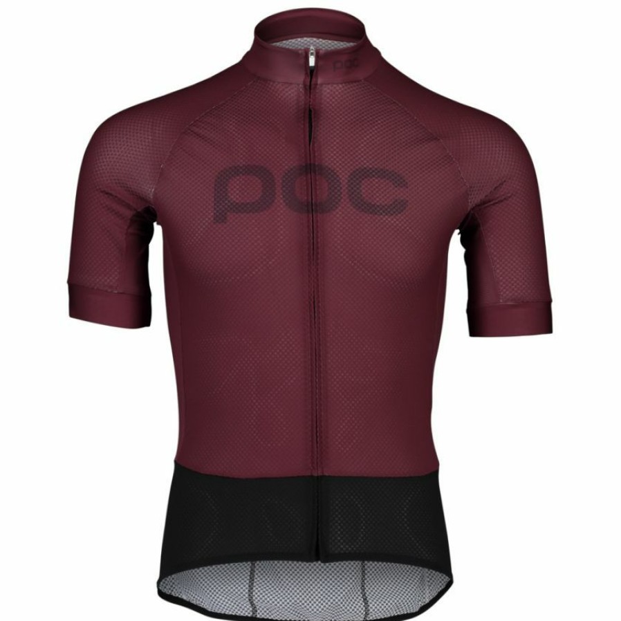 Clothing * | Poc Essential Road Logo Ss Jersey Propylene Red 2022 With Discount