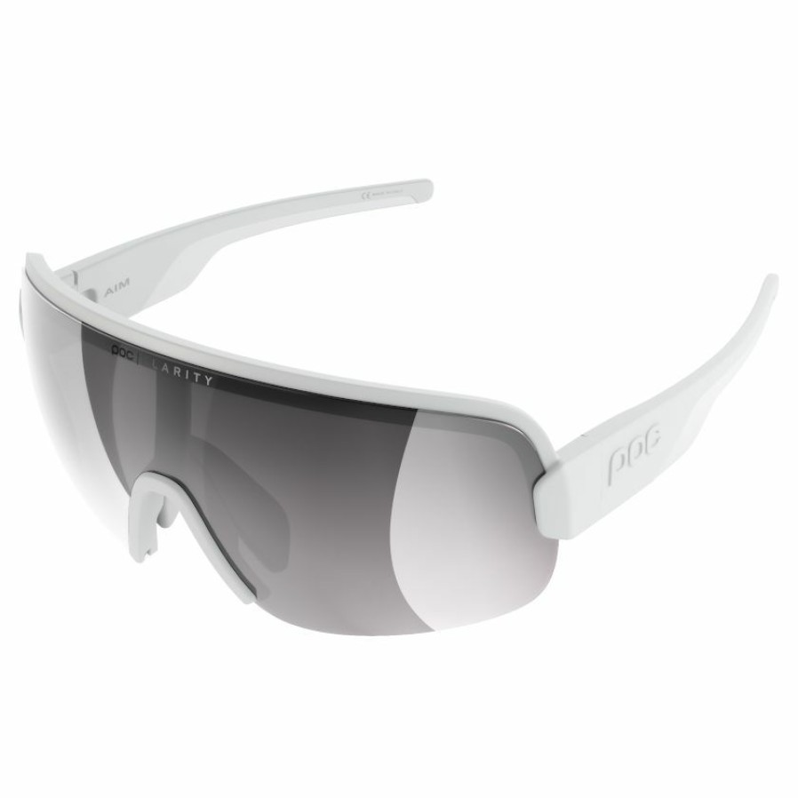 Accessories * | Poc Aim Sunglasses Hydrogen White (Violet Silver Mirror Lens) Premium Product