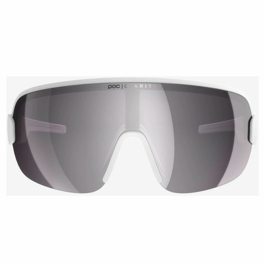 Accessories * | Poc Aim Sunglasses Hydrogen White (Violet Silver Mirror Lens) Premium Product