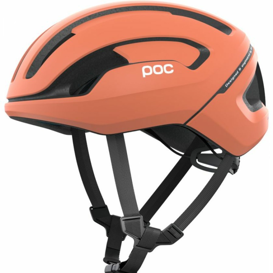 Helmets * | Poc Omne Air Spin Helmet Lt Agate/Red Matte Clearance