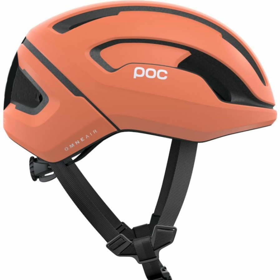 Helmets * | Poc Omne Air Spin Helmet Lt Agate/Red Matte Clearance