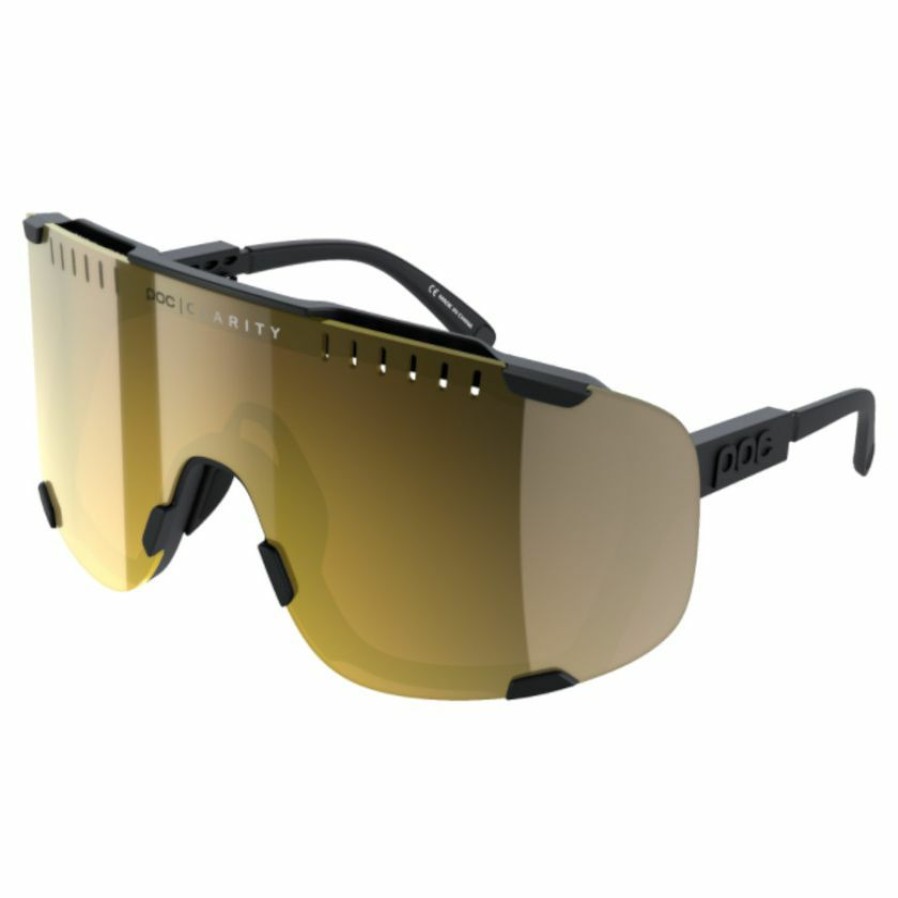 Accessories * | Poc Devour Sunglasses Uranium Black (Violet Gold Mirror Lens) Promotions