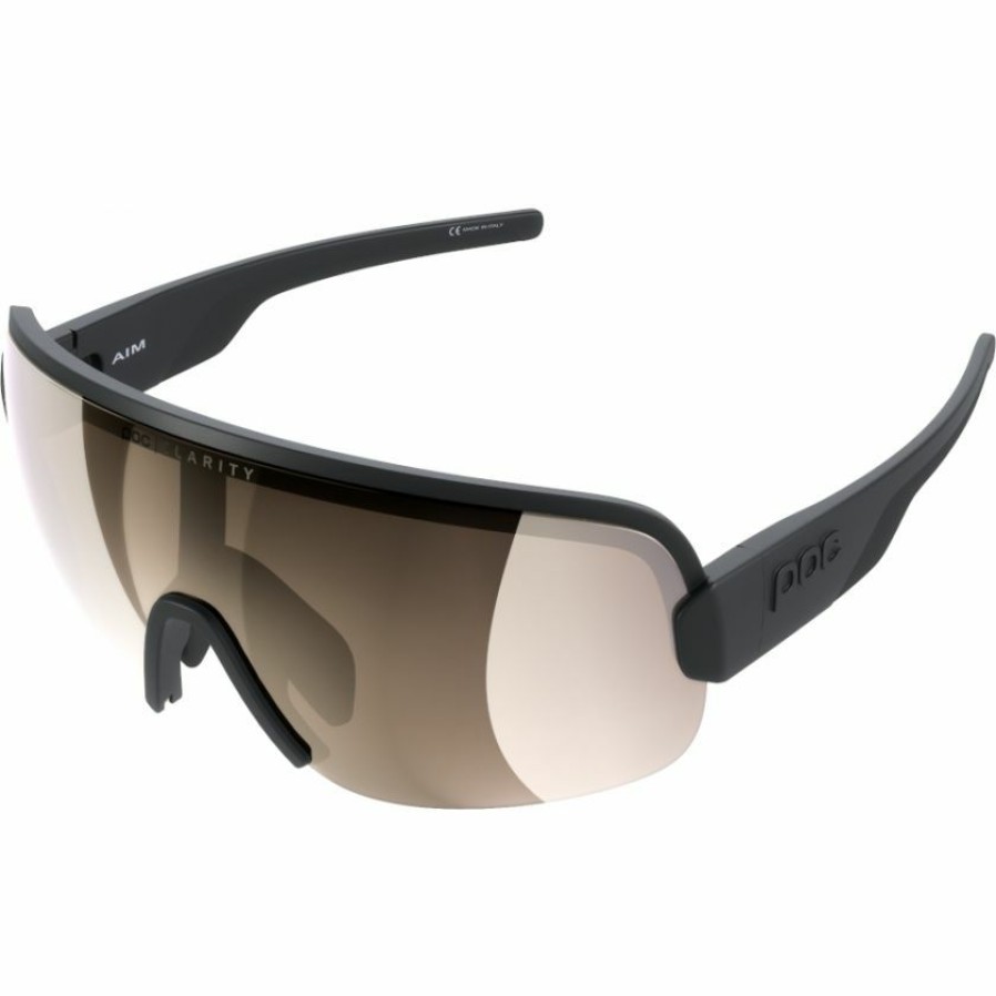 Accessories * | Poc Aim Sunglasses Uranium Black (Brown Silver Mirror Lens) Online Sales