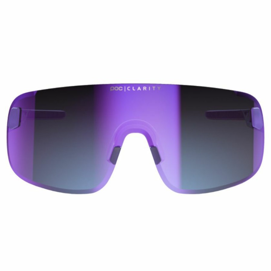 Accessories * | Poc Elicit Sunglasses Sapphire Purple Translucent (Clarity Define Violet Mirror Lens) Reasonable Price