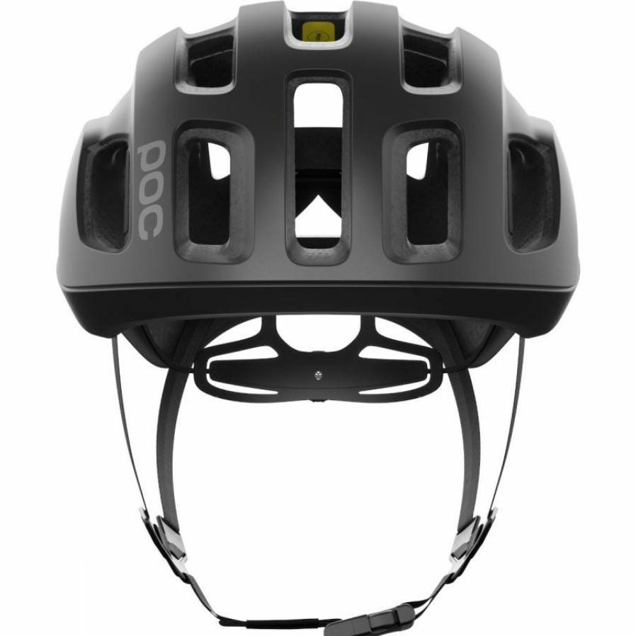 Helmets * | Poc Ventral Air Mips Road Helmet Uranium Black Matte Promotions