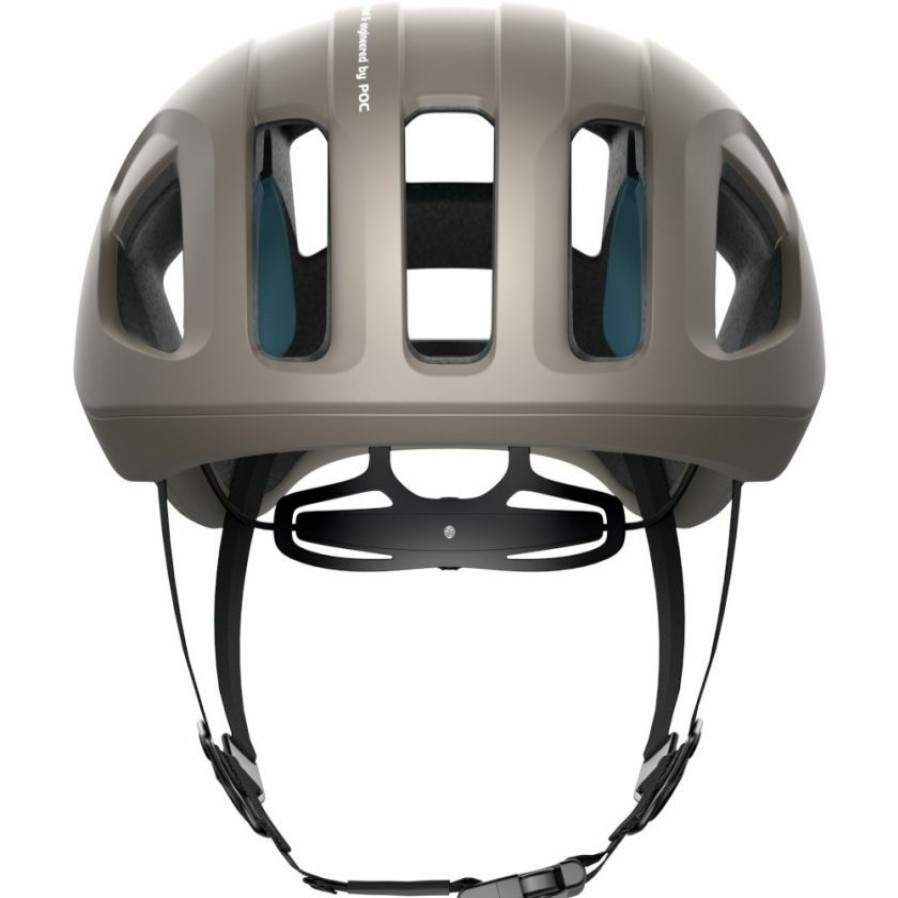 Helmets * | Poc Ventral Spin Road Helmet Moonstone Grey Matte Promotions