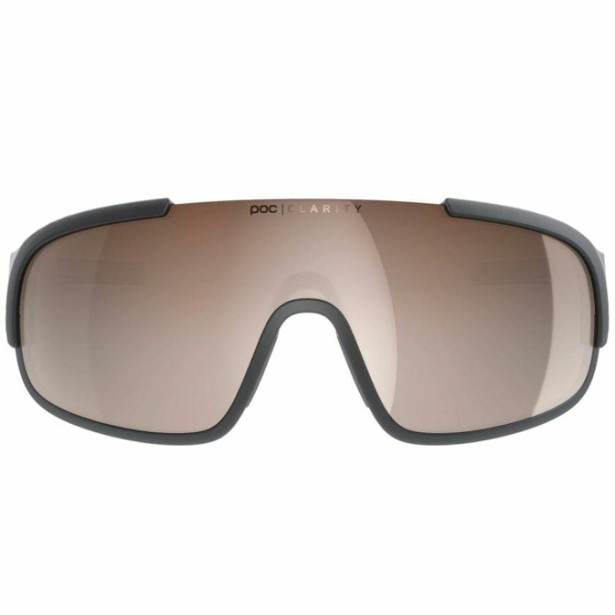 Accessories * | Poc Crave Clarity Sunglasses Uranium Black/Grey Translucent (Brown Silver Mirror Lens) Radiant Model