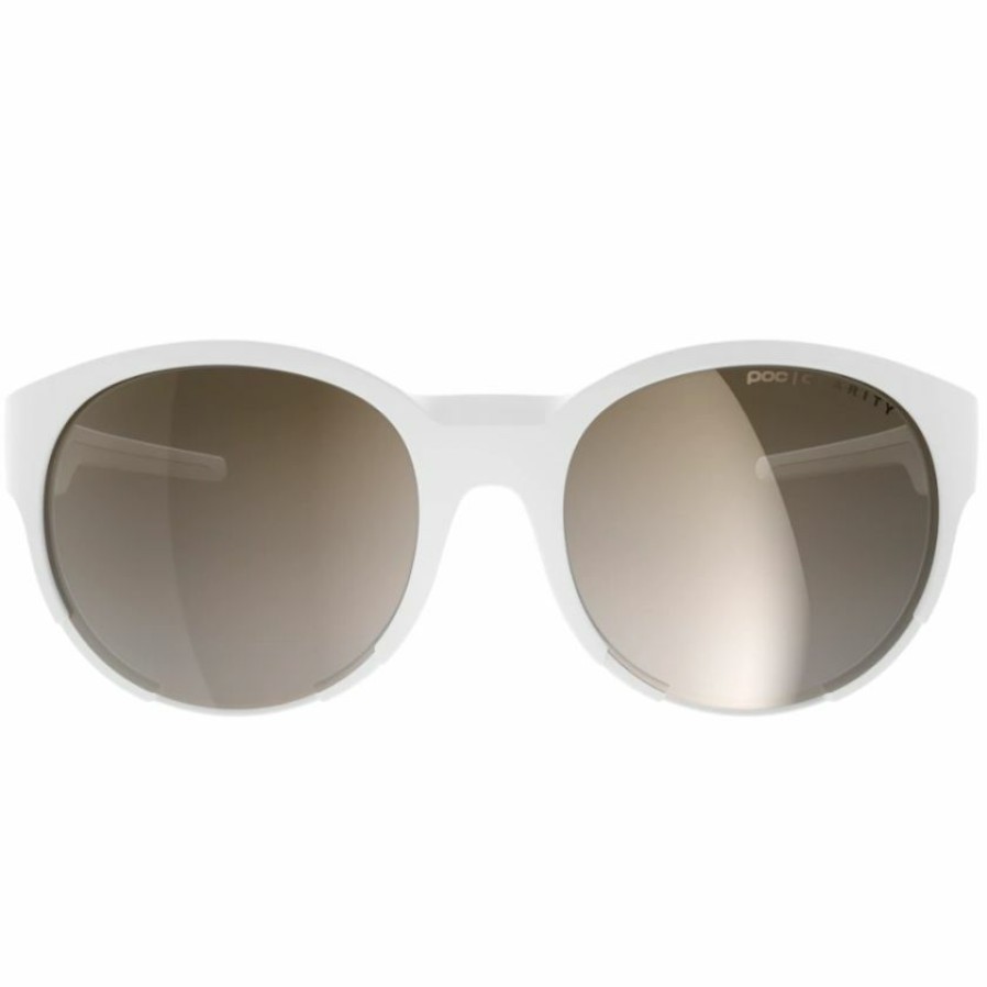 Accessories * | Poc Avail Sunglasses Hydrogen White (Brown Silver Mirror Lens) 100% Guarantee