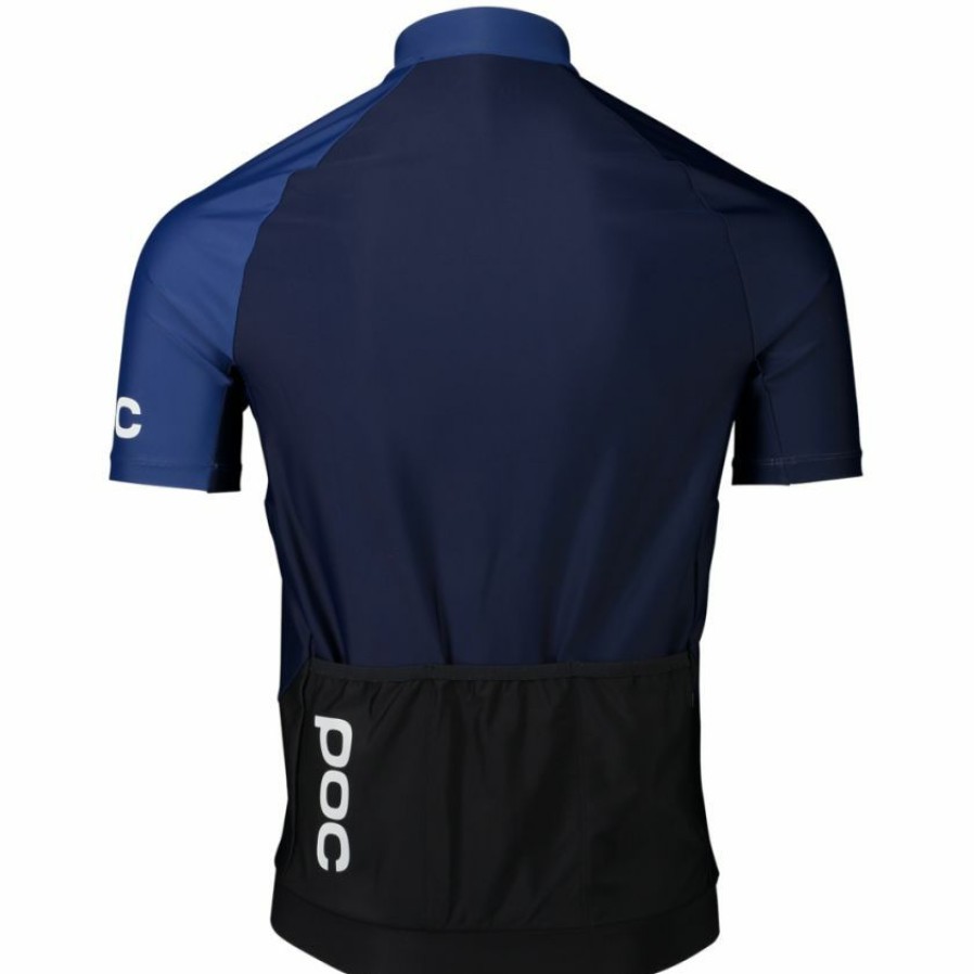 Clothing * | Poc Essential Road Midweight Ss Jersey Navy/Blue 2022 Promotions