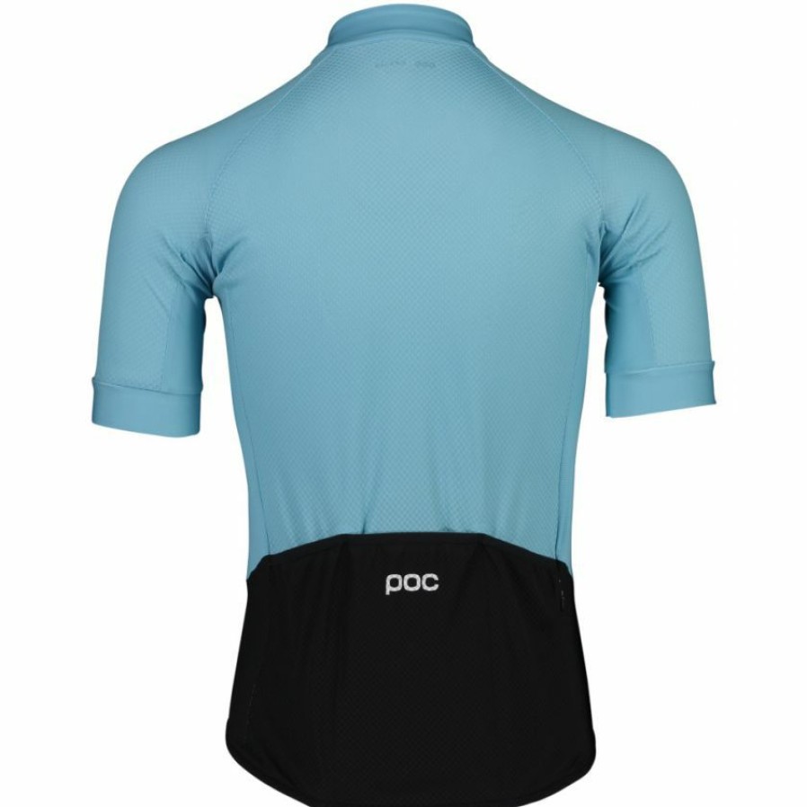 Clothing * | Poc Essential Road Logo Ss Jersey Basalt Blue 2022 Cheap Online