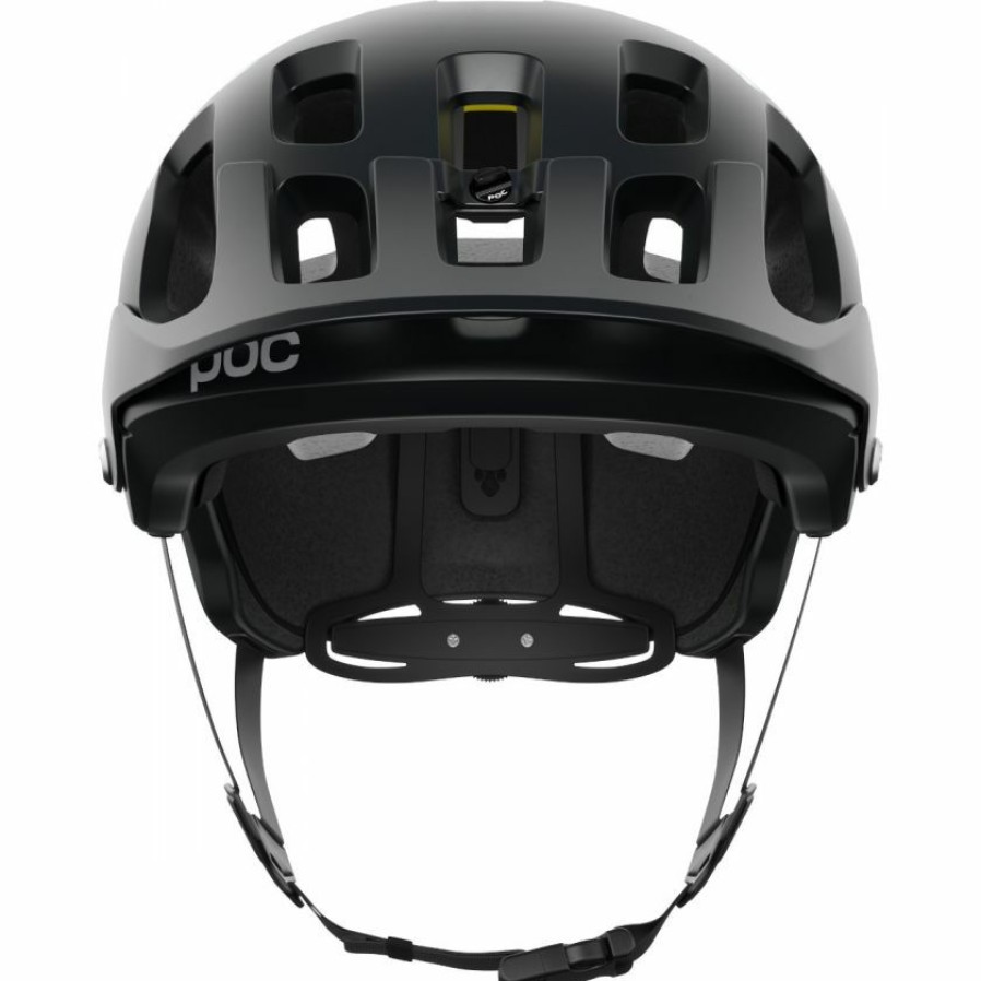 Helmets * | Poc Tectal Race Mips Mtb Helmet Black/Hydrogen White Matte Promotions