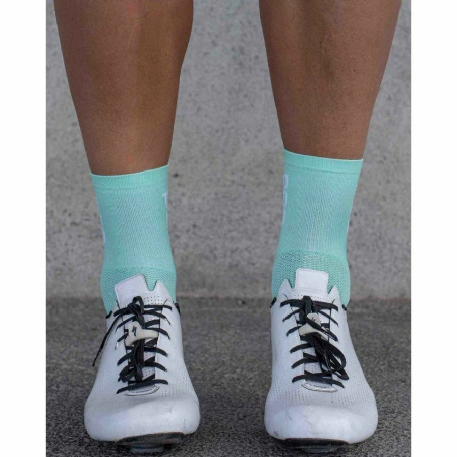 Accessories * | Poc Essential Road Light Socks Fluorite Green 2022 Online Sales