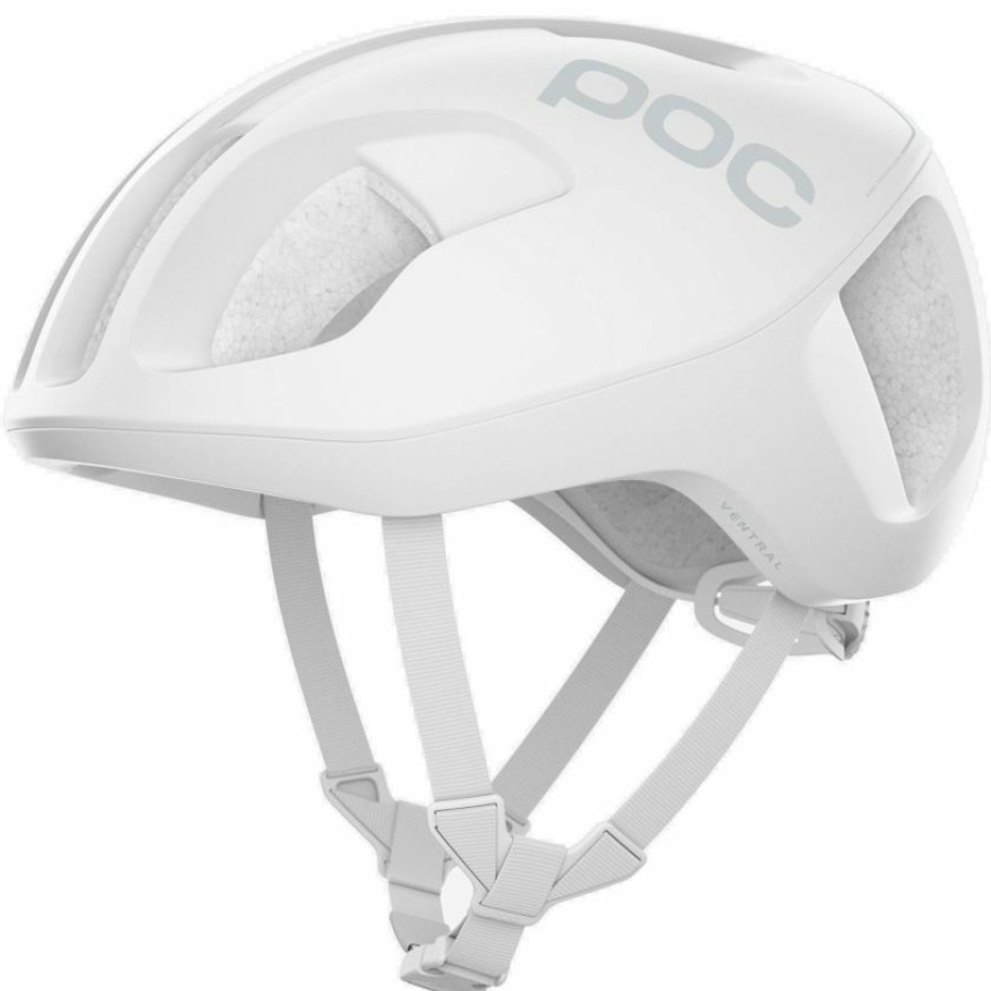 Helmets * | Poc Ventral Spin Road Helmet Hydrogen White Matte Reasonable Price