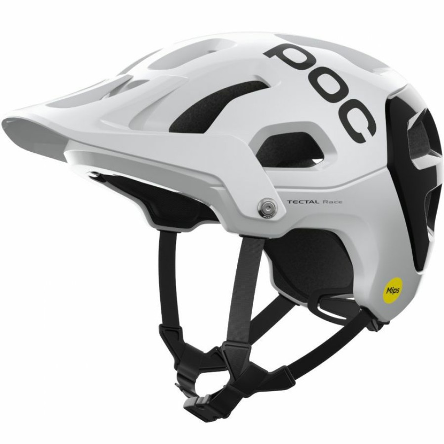 Helmets * | Poc Tectal Race Mips Mtb Helmet Hydrogen White/Black Reasonable Price