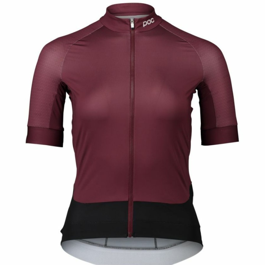 Clothing * | Poc Essential Road Ss Womens Jersey Red 2022 Best Price