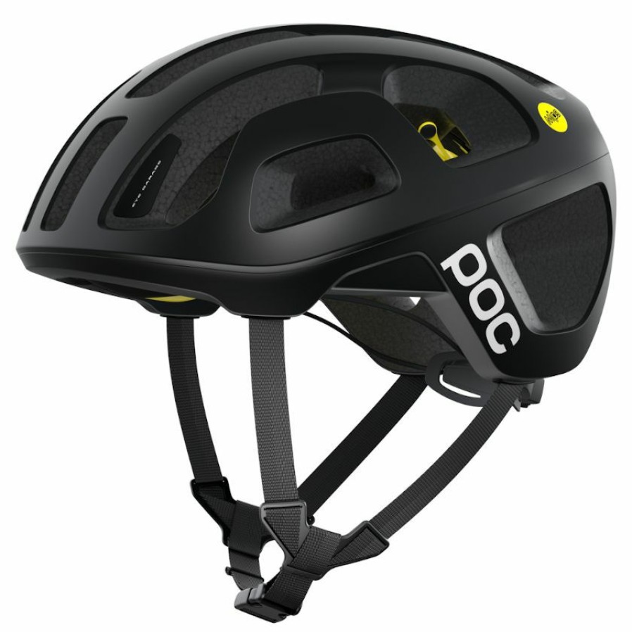 Helmets * | Poc Octal Mips Road Helmet Uranium Black Matte Low Price