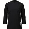 Clothing * | Poc Resistance 3/4 Womens Jersey Uranium Black 2022 Radiant Model