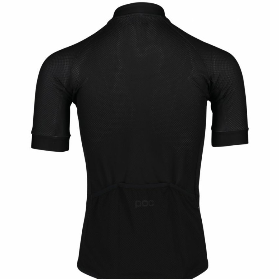 Accessories * | Poc Essential Road Logo Ss Jersey Uranium Black 2022 Cheap Online