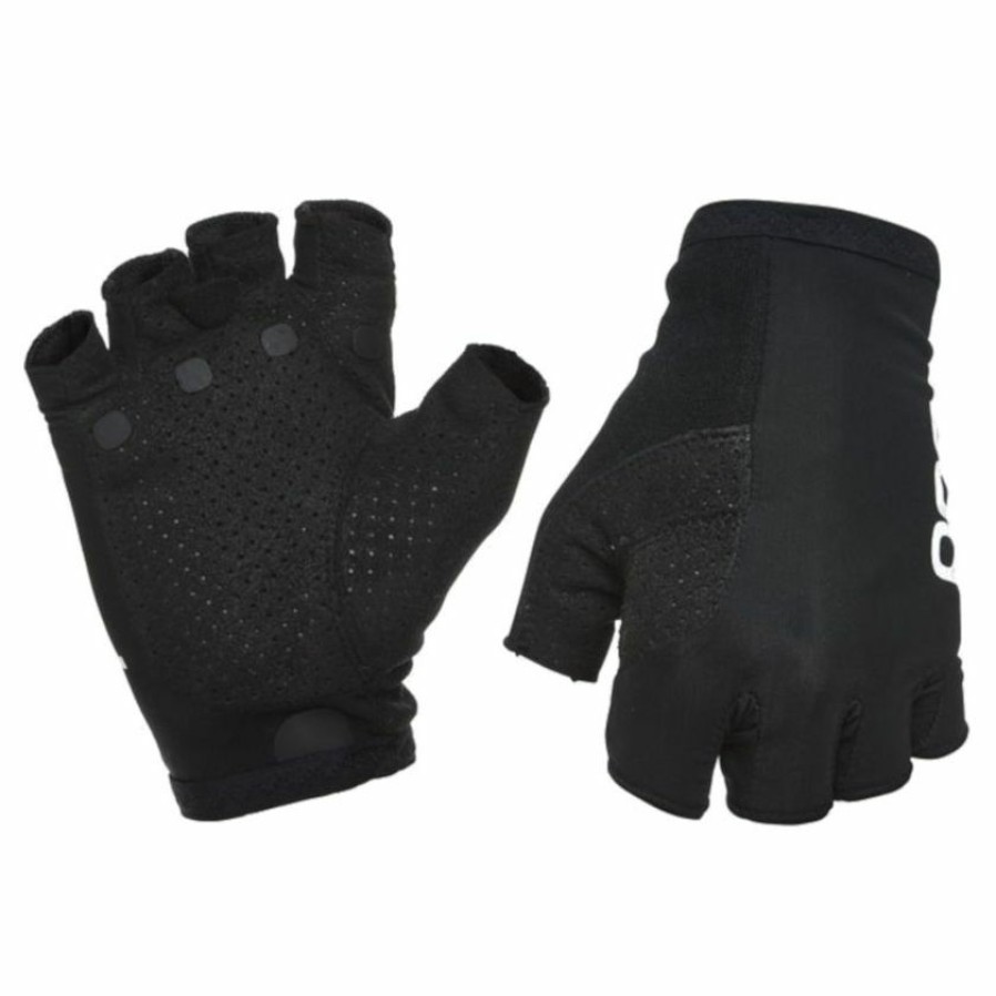 Clothing * | Poc Essential Fingerless Gloves Uranium Black Limit Offer