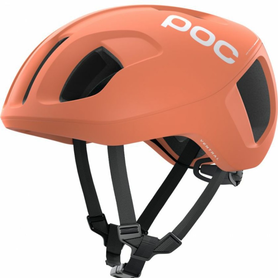 Helmets * | Poc Ventral Spin Helmet Lt Agate/Red Matte Clearance