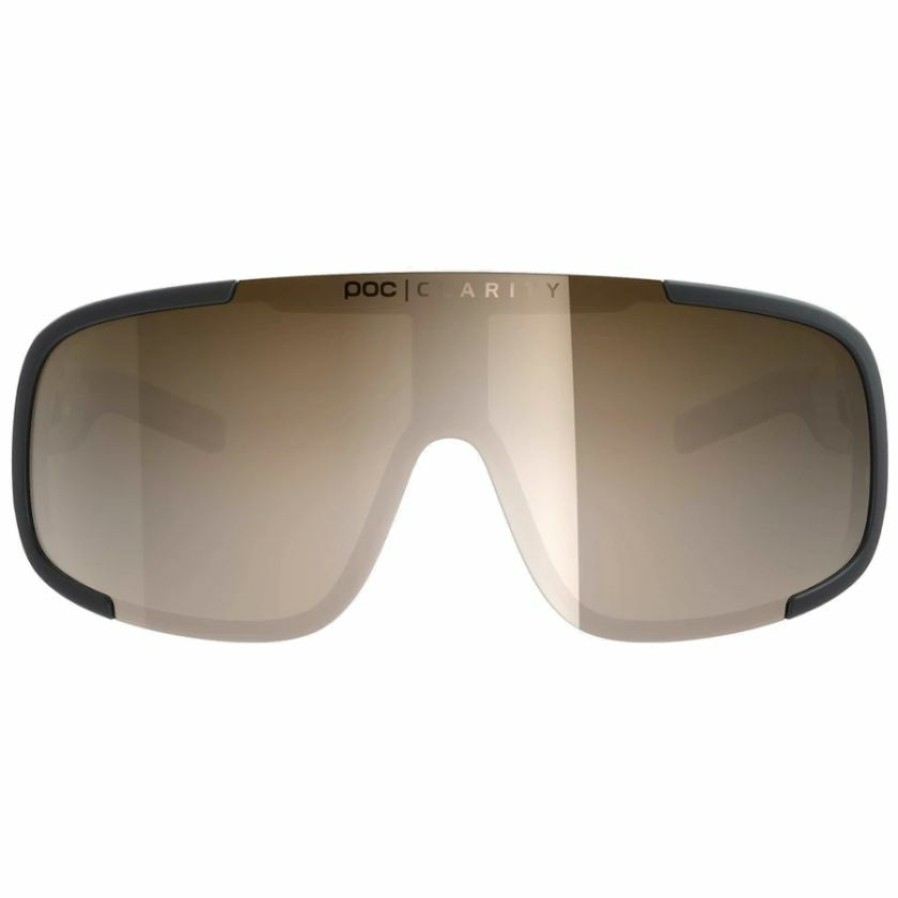 Accessories * | Poc Aspire Sunglasses Uranium Black (Brown Silver Mirror Lens) With Discount