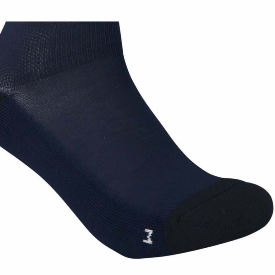 Clothing * | Poc Essential Mid Length Socks Blue/Multi Red 2022 Reduction In Price