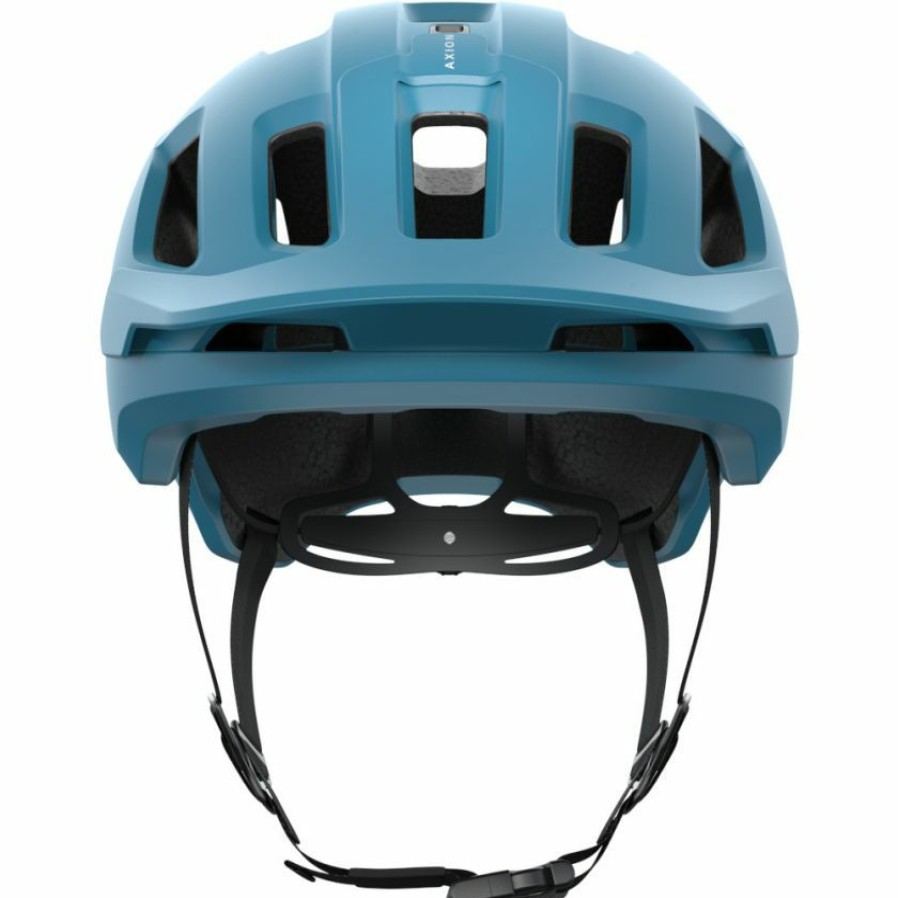 Helmets * | Poc Axion Spin Mtb Helmet Basalt Blue Matte Clearance