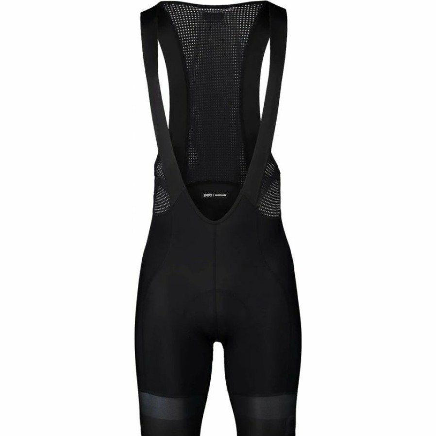 Clothing * | Poc Essential Road Vpds Bib Shorts Uranium Black 100% Guarantee