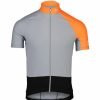 Clothing * | Poc Essential Road Midweight Ss Jersey Grey/Orange 2022 Quick Delivery