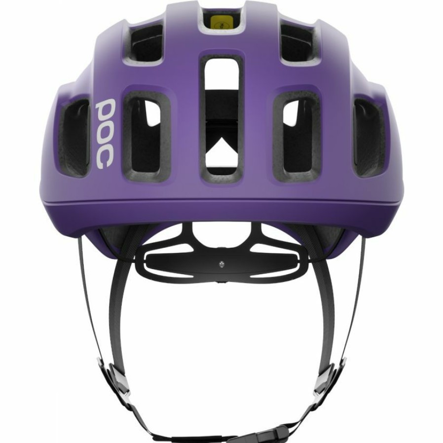 Helmets * | Poc Ventral Air Mips Road Helmet Sapphire Purple Matte Low Price