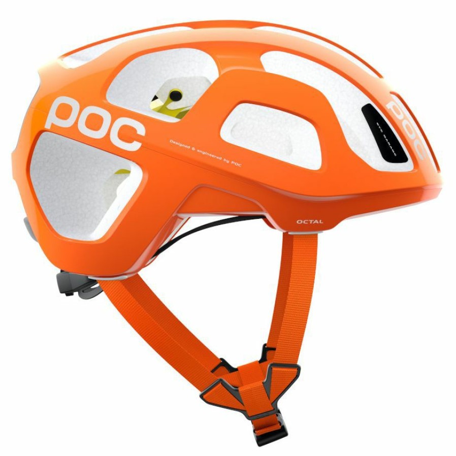 Helmets * | Poc Octal Mips Road Helmet Fluorescent Orange Avip 100% Guarantee