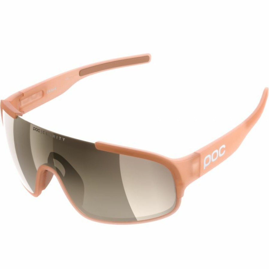 Accessories * | Poc Crave Clarity Sunglasses Light Citrine Orange (Brown Silver Mirror Lens) Promotions