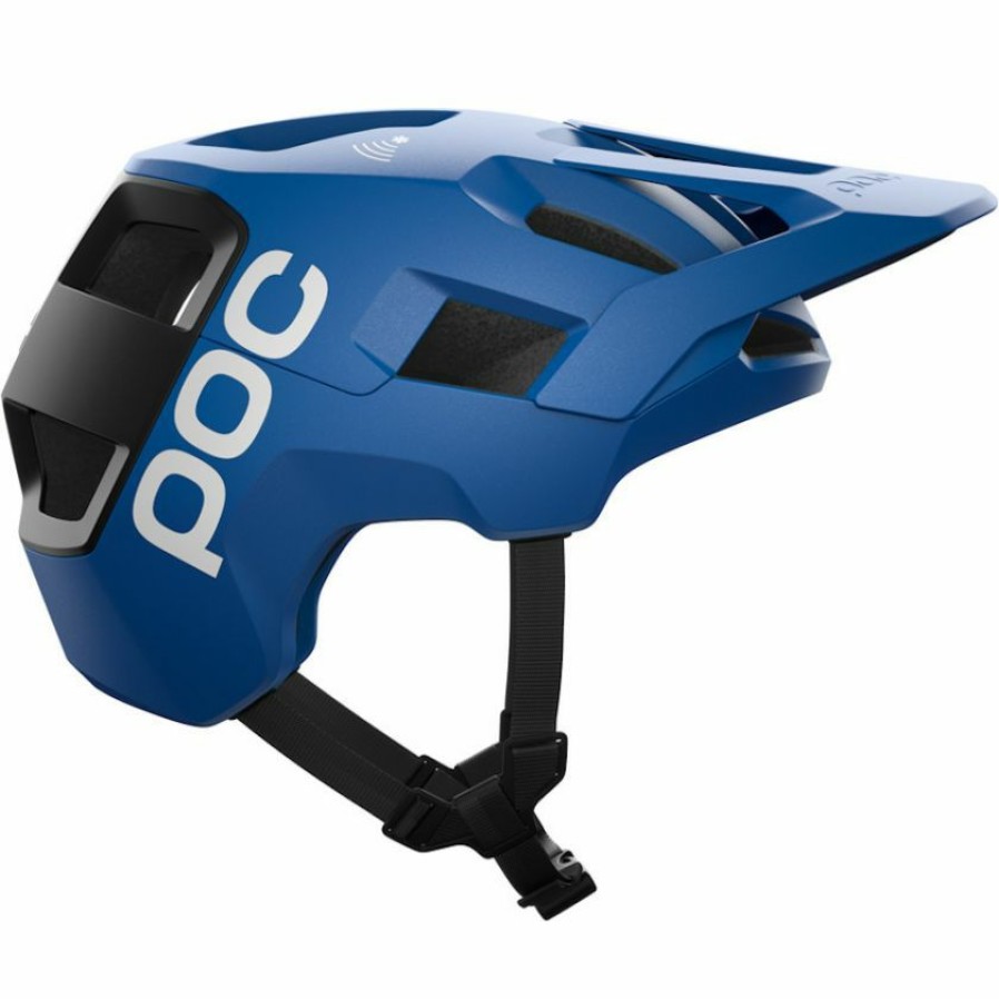 Helmets * | Poc Kortal Race Mips Mtb Helmet Opal Blue/Black Matte Promotions