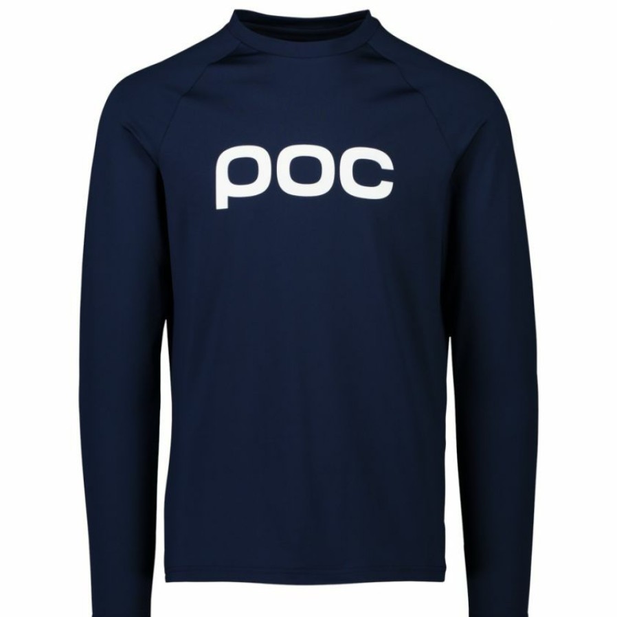 Clothing * | Poc Reform Ls Enduro Jersey Turmaline Navy 2022 Clearance