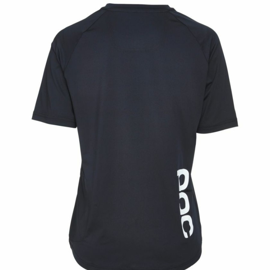 Clothing * | Poc Reform Enduro Light Womens T-Shirt Black 2022 Fire Sale