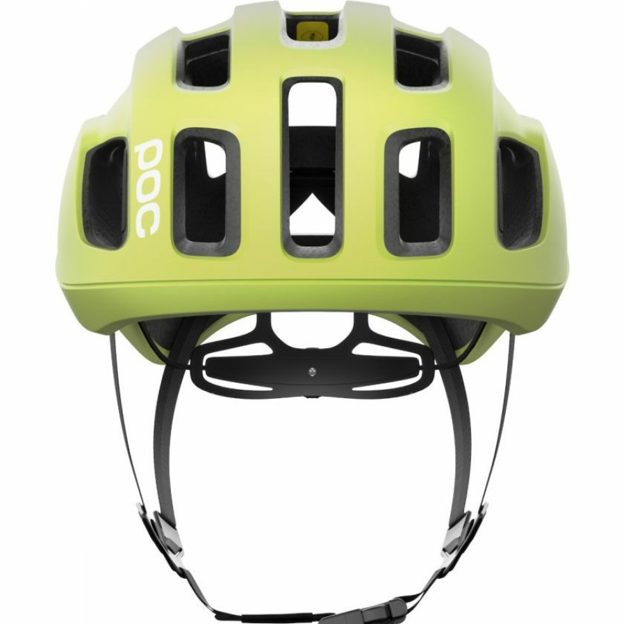 Helmets * | Poc Ventral Air Mips Road Helmet Lemon Calcite Matte With Discount