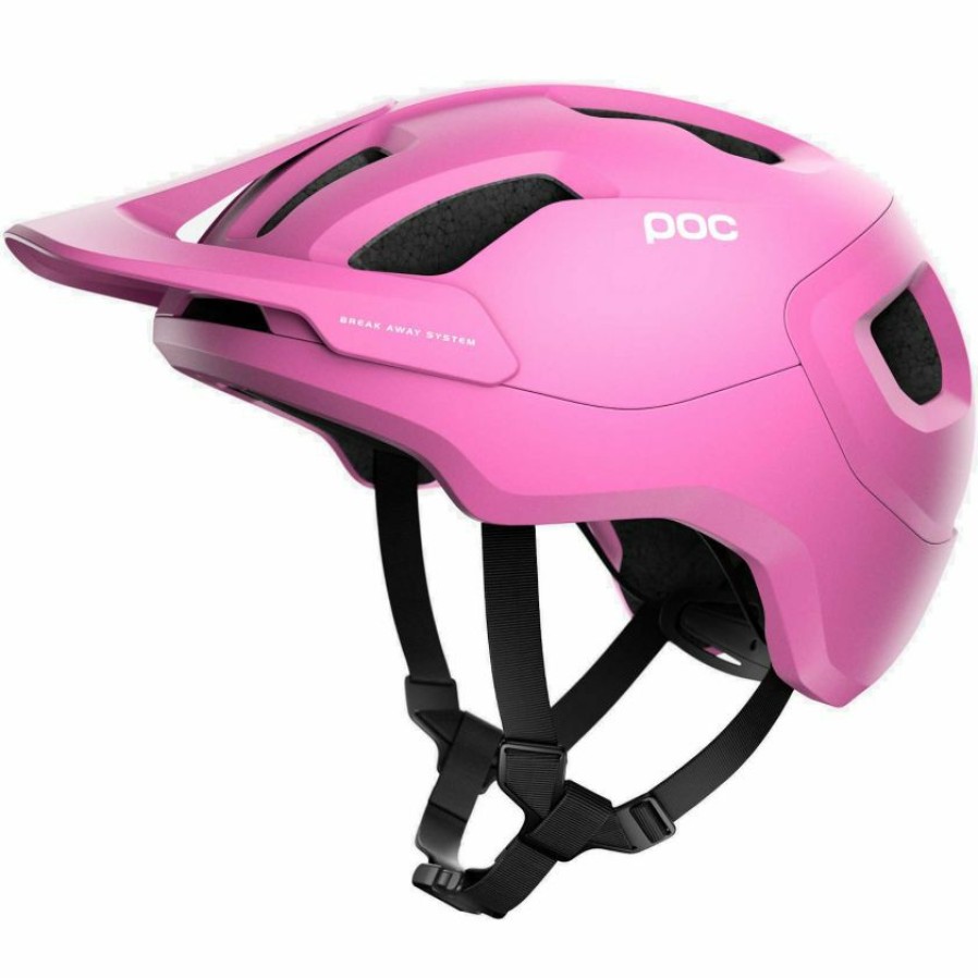 Helmets * | Poc Axion Spin Mtb Helmet Actinium Pink Matte Premium Product