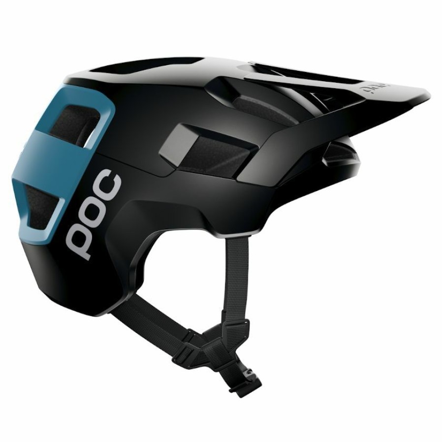 Helmets * | Poc Kortal Mtb Helmet Uranium Black/Basalt Blue Matte Premium Product