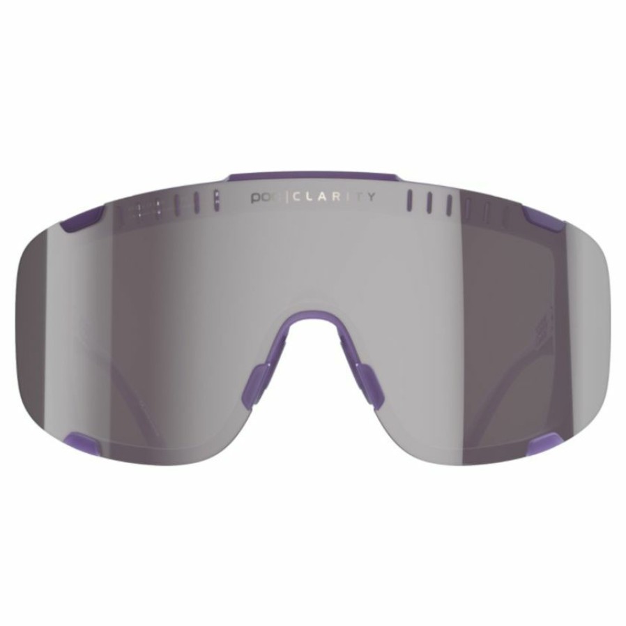 Accessories * | Poc Devour Sunglasses Sapphire Purple Translucent (Violet Silver Mirror Lens) Fire Sale